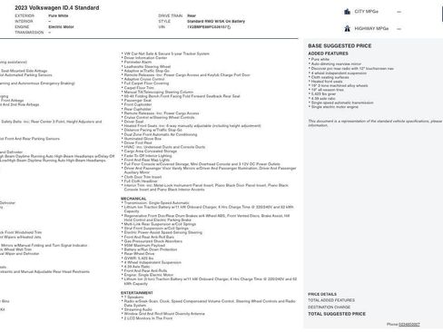 Used 2023 Volkswagen ID.4 2WD image 5