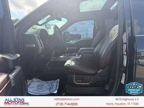 Used 2017 Ford F450 Platinum w/ Platinum Ultimate Package AWD/4WD image 16