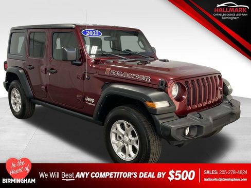 Used 2021 Jeep Wrangler Unlimited Islander image 1