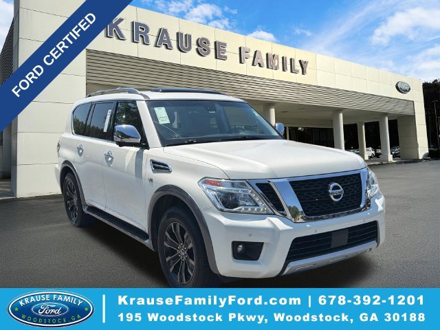 Used 2017 Nissan Armada Platinum w/ Captain Seat Package AWD/4WD image 1