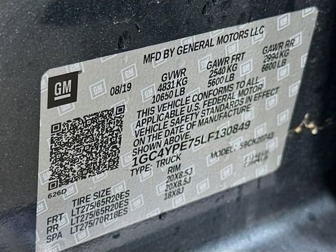 Certified 2020 Chevrolet Silverado 2500 LTZ w/ LTZ Plus Package image 35