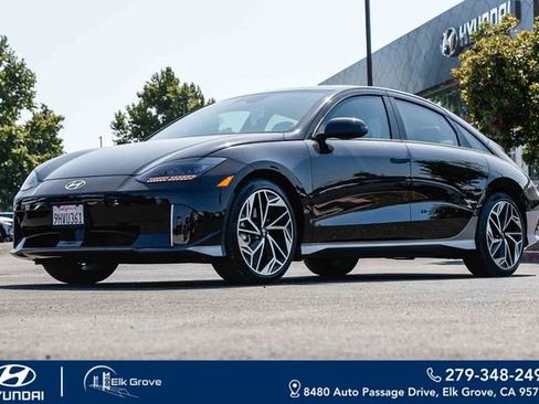 Certified 2023 Hyundai Ioniq 6 SEL w/ Cargo Package RWD image 1