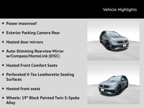 Used 2023 Volkswagen Tiguan SE R-Line AWD/4WD image 19