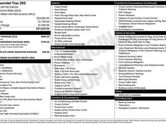 Used 2025 Chevrolet Trax RS w/ Sunroof Package FWD video 2