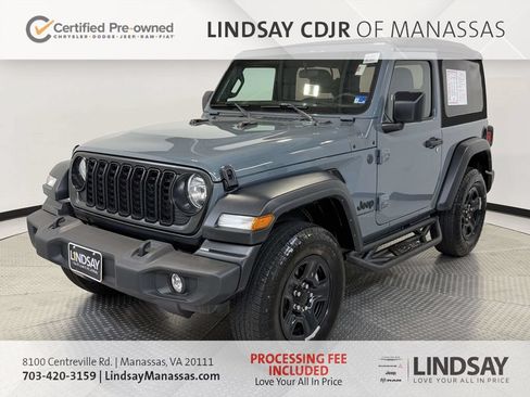 Certified 2024 Jeep Wrangler Sport AWD/4WD image 5