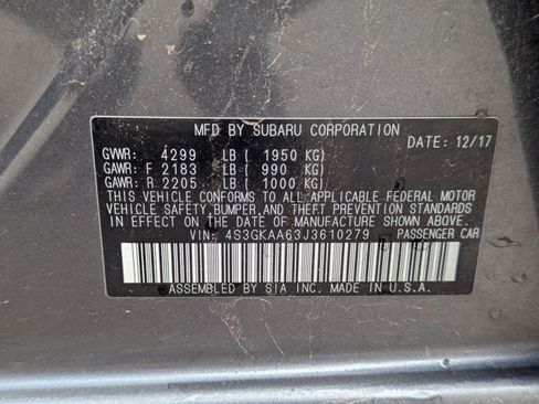 Used 2018 Subaru Impreza 2.0i AWD/4WD image 22
