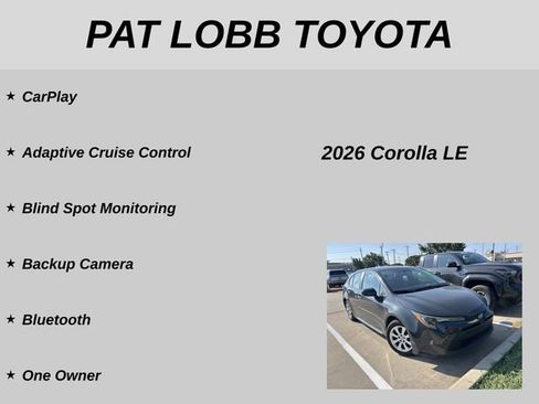 Used 2026 Toyota Corolla LE FWD image 16