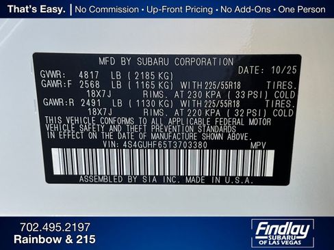 New 2026 Subaru Crosstrek 2.5i Sport image 33