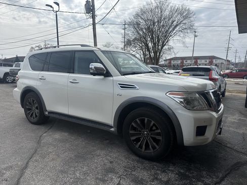 Used 2017 Nissan Armada Platinum w/ Captain Seat Package image 1
