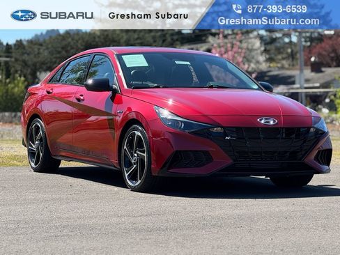 Used 2022 Hyundai Elantra N Line FWD image 1