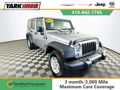 Certified 2017 Jeep Wrangler Unlimited Sport w/ Quick Order Package 24S