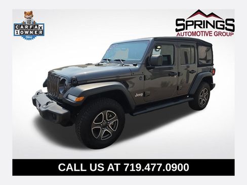 Used 2021 Jeep Wrangler Unlimited Sport AWD/4WD image 1