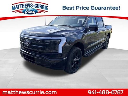 Used 2025 Ford F150 Lightning Platinum w/ Dark Elements Package image 1