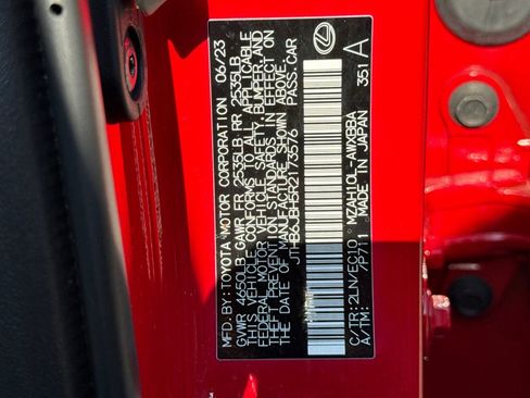 Certified 2024 Lexus UX 250h F Sport FWD image 33