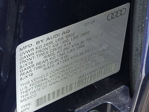 Used 2025 Audi Q5 Premium w/ Convenience Package AWD/4WD image 26