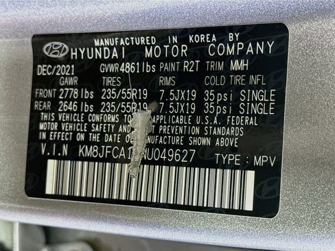 Used 2022 Hyundai Tucson SEL AWD/4WD image 17
