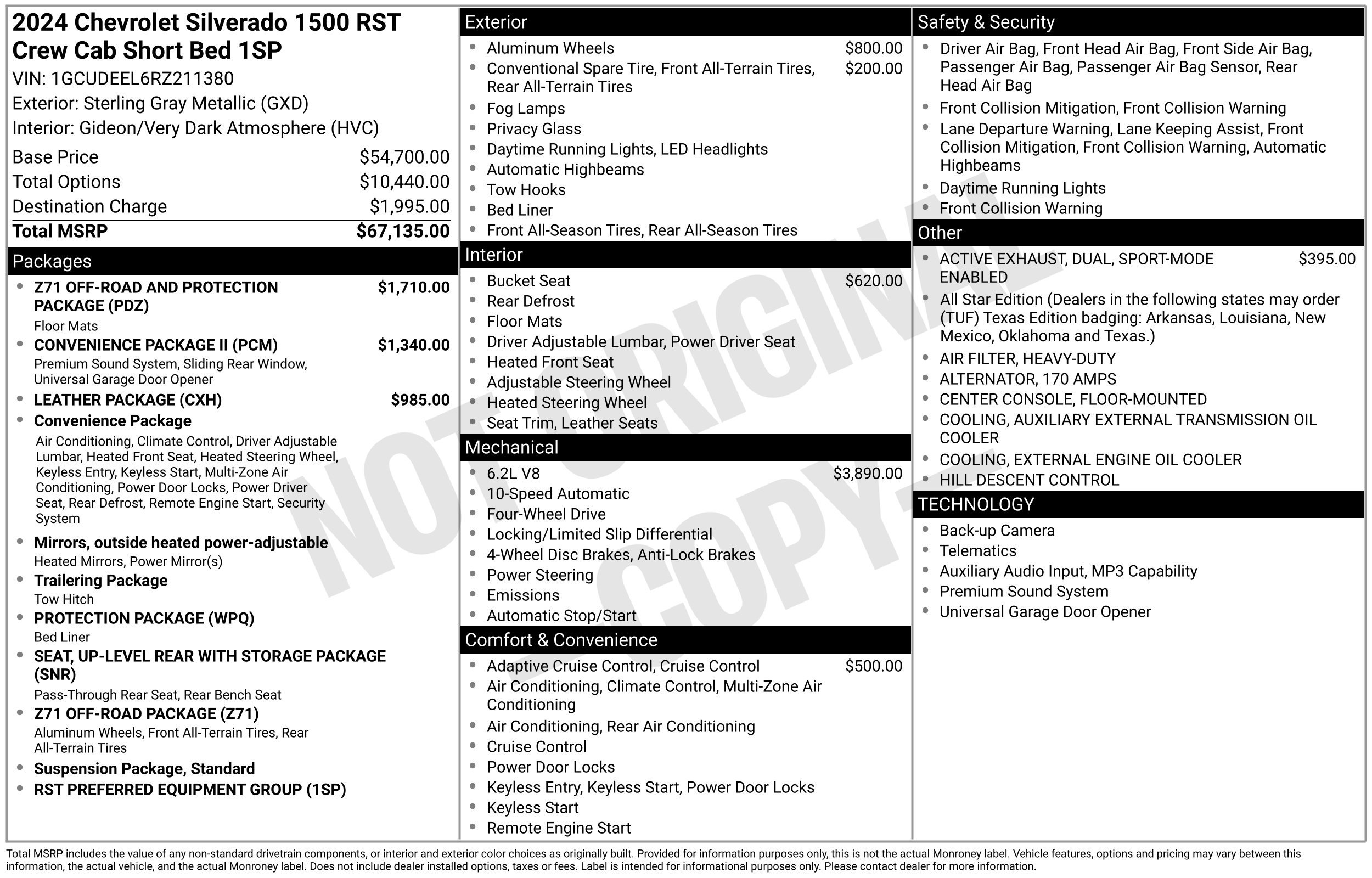 Used 2024 Chevrolet Silverado 1500 RST AWD/4WD image 43