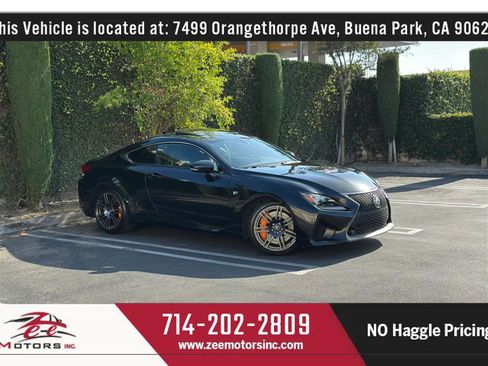 Used 2017 Lexus RC F w/ Premium Package RWD image 3