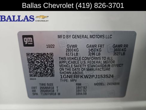 Certified 2023 Chevrolet Traverse LS FWD image 34