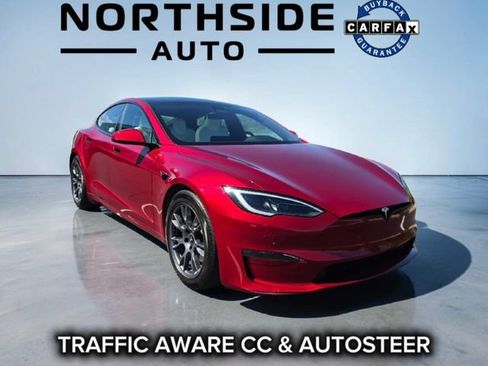 Used 2024 Tesla Model S AWD/4WD image 1