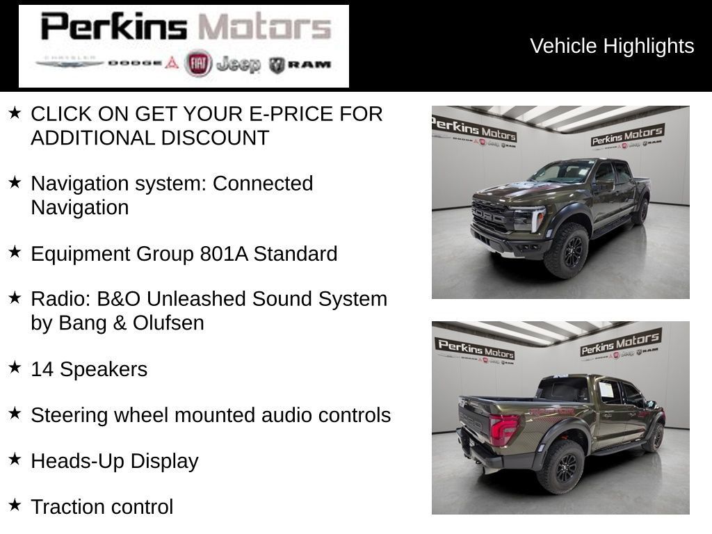 Used 2024 Ford F150 Raptor AWD/4WD image 7