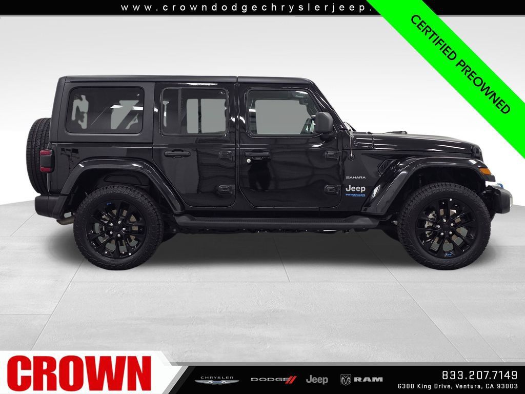 Certified 2022 Jeep Wrangler Unlimited Sahara w/ Safety Group AWD/4WD image 8