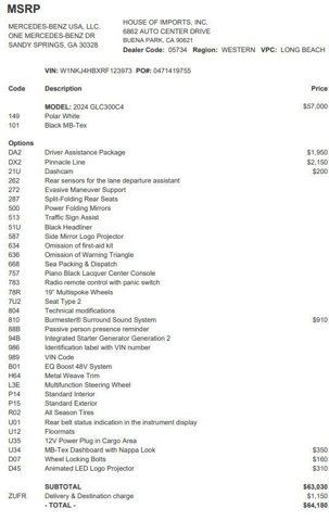 Certified 2024 Mercedes-Benz GLC 300 4MATIC image 4