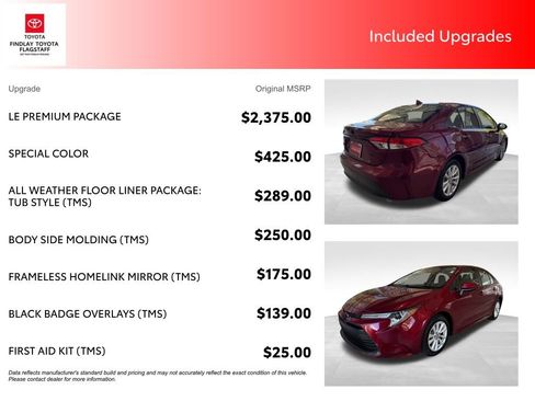 Certified 2024 Toyota Corolla LE w/ LE Premium Package FWD image 6