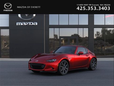 New 2026 MAZDA MX-5 Miata RF Grand Touring w/ Weather Package RWD image 1