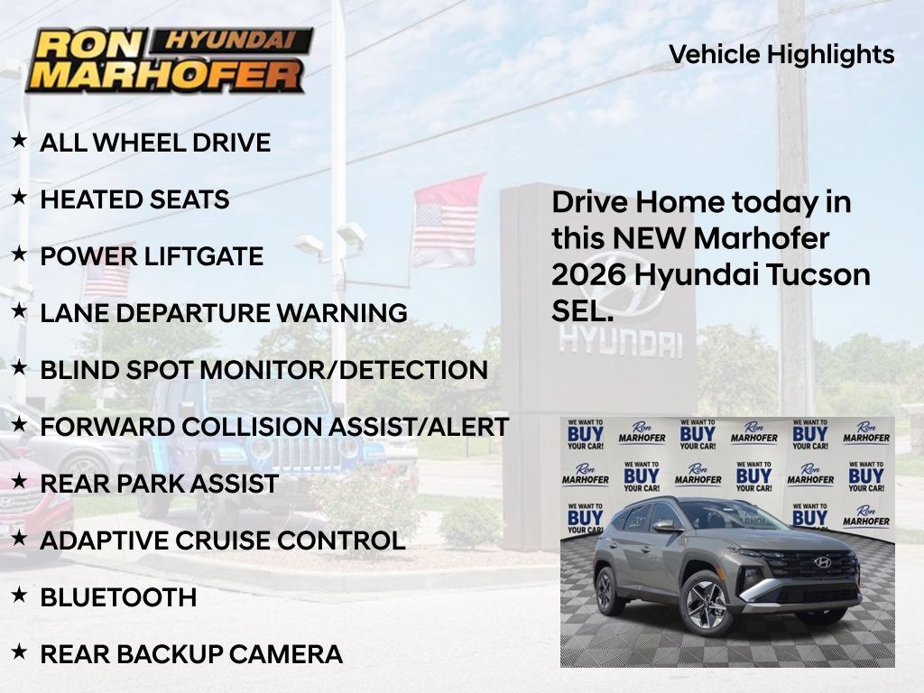 New 2026 Hyundai Tucson SEL Plus AWD/4WD image 15