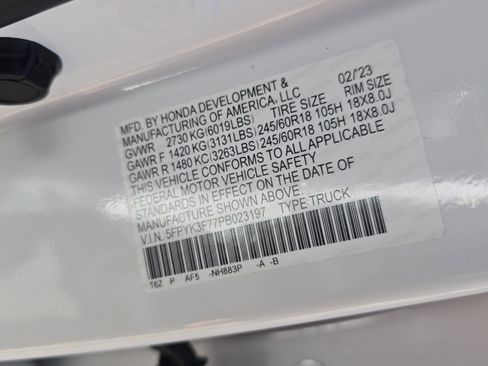 Used 2023 Honda Ridgeline RTL-E image 37