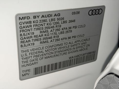 New 2026 Audi Q3 quattro 2.0T AWD/4WD image 21
