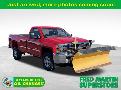 Used 2017 Chevrolet Silverado 2500 W/T w/ Snow Plow Prep Package image 1