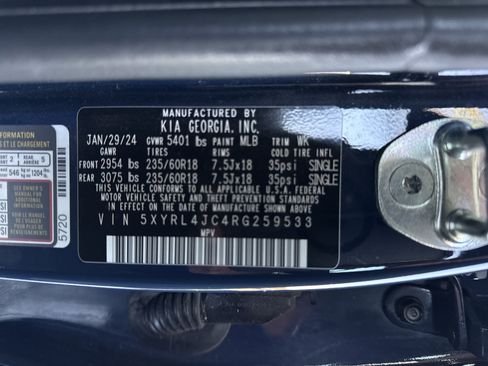Used 2024 Kia Sorento S FWD image 33
