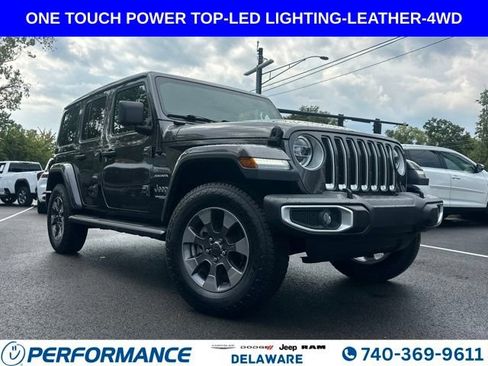 Used 2020 Jeep Wrangler Unlimited Sahara AWD/4WD image 1