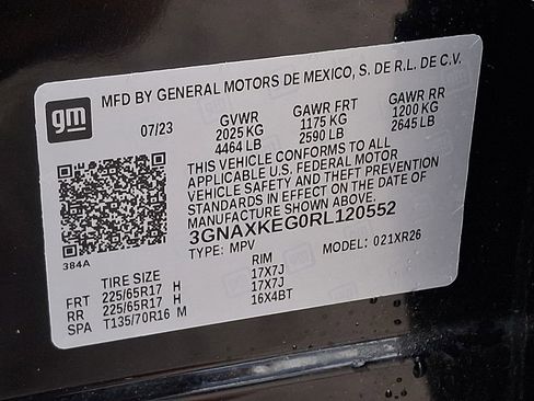 Used 2024 Chevrolet Equinox LT w/ LPO, Floor Liner Package image 26