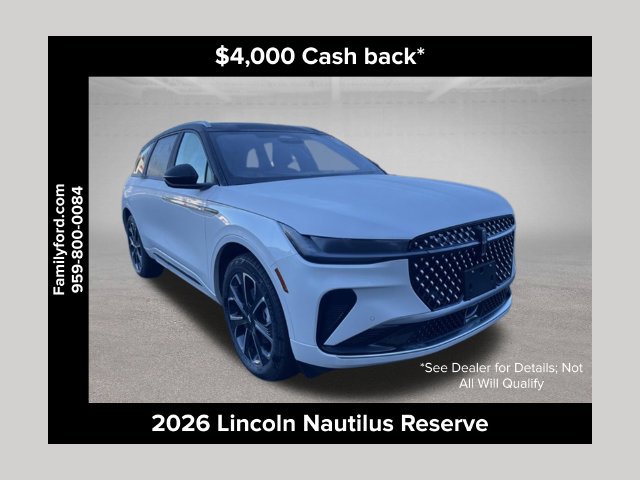 New 2026 Lincoln Nautilus Reserve AWD/4WD 360° Tour