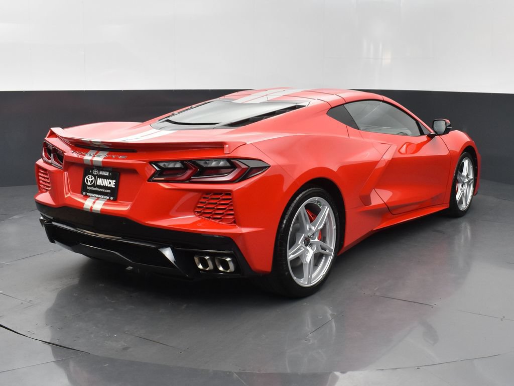 Used 2023 Chevrolet Corvette Stingray Coupe w/ Chrome Exterior Badge Package RWD image 7