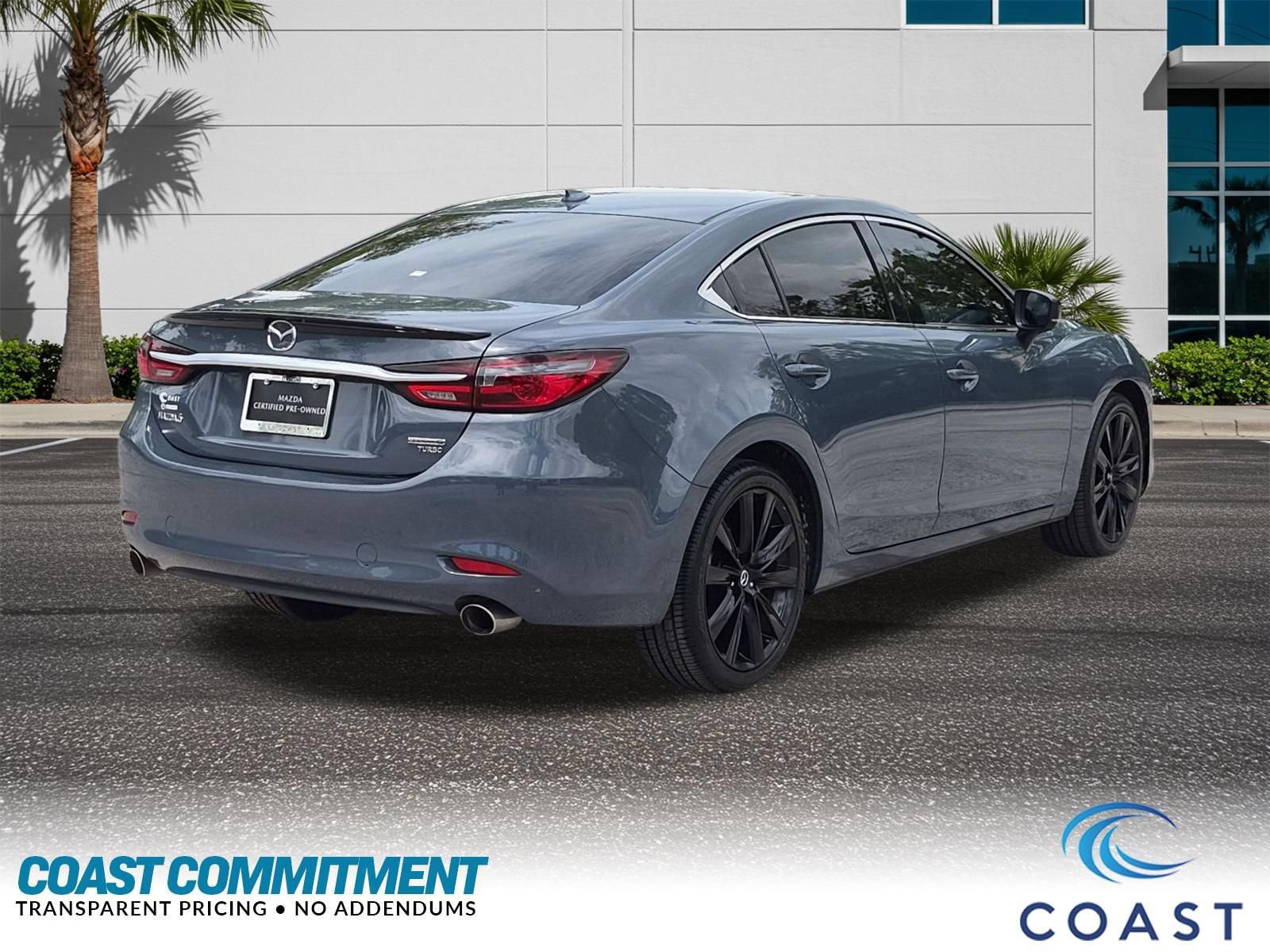 Certified 2021 MAZDA MAZDA6 Carbon Edition FWD image 5