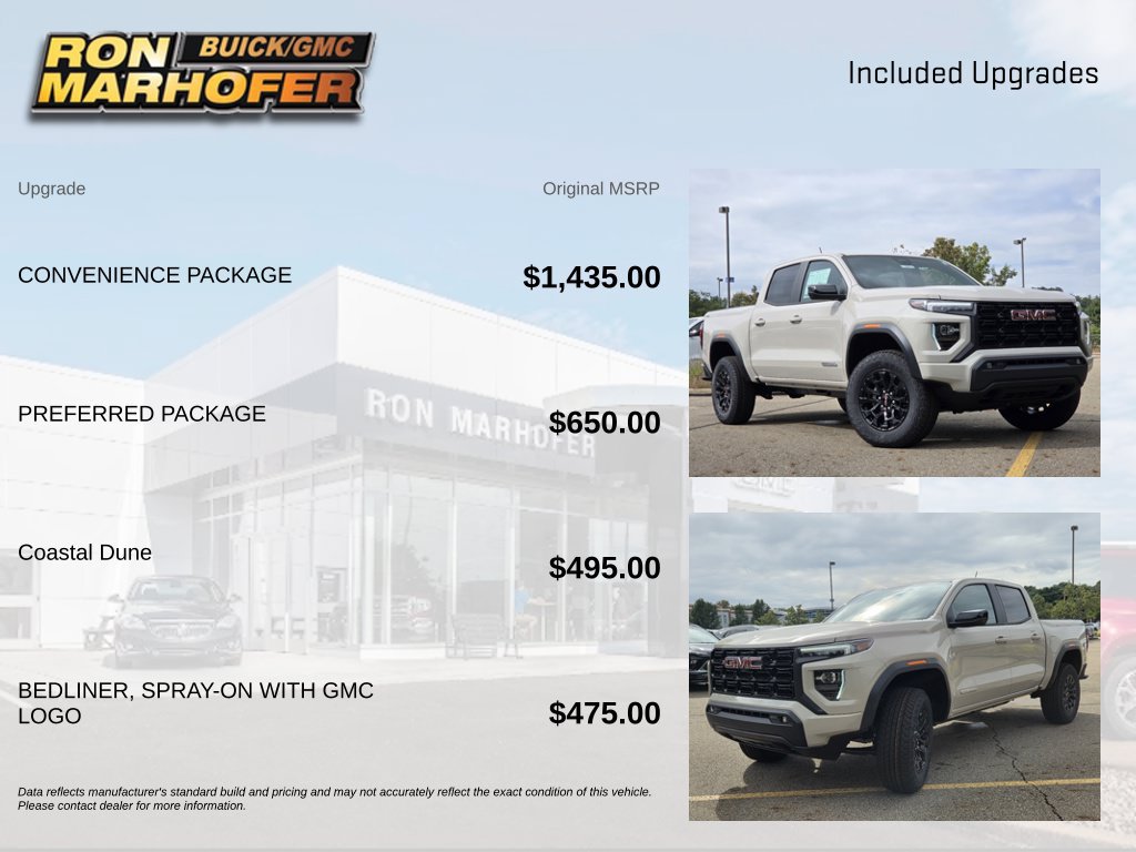 New 2026 GMC Canyon Elevation w/ Convenience Package AWD/4WD image 6