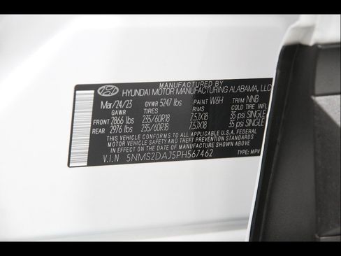 Certified 2023 Hyundai Santa Fe SEL AWD/4WD image 23