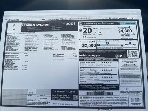 New 2026 Lincoln Aviator Premiere image 11