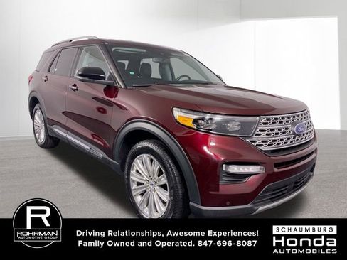 Used 2022 Ford Explorer Limited w/ Hybrid Equipment Group 310A AWD/4WD image 3