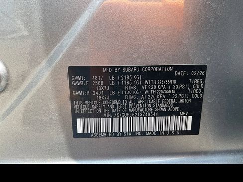 Certified 2026 Subaru Crosstrek 2.5i Limited w/ Crosstrek Mirror Package AWD/4WD image 17