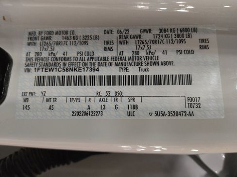 Used 2022 Ford F150 XL w/ Trailer Tow Package image 33