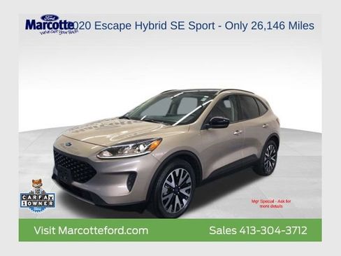 Certified 2020 Ford Escape SE Sport image 1