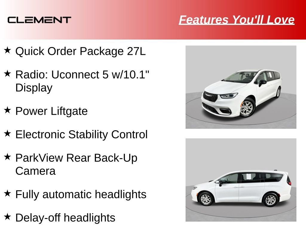 Used 2024 Chrysler Pacifica Touring-L FWD image 9
