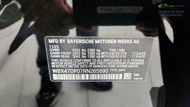 Used 2024 BMW X3 sDrive30i w/ Convenience Package w/ZPA RWD image 77