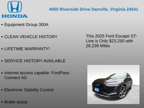 Used 2025 Ford Escape ST-Line AWD/4WD image 7