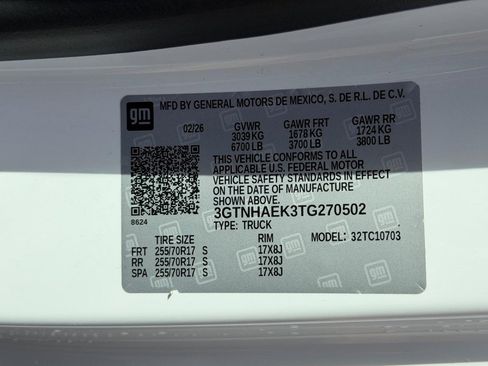 Used 2026 GMC Sierra 1500 Pro w/ Pro Value Package RWD image 19